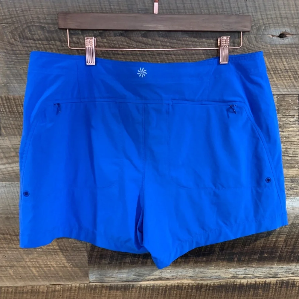 EUC – Athleta – Costa Short – Caspian Blue – 12 - Picture 3 of 9
